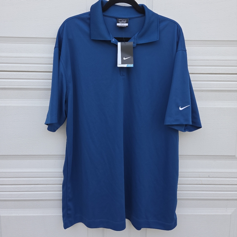 Nike Men's Classic Blue Polo